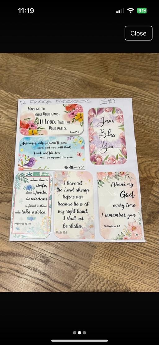 Buy & Sell Laurelvale Armagh, Banbridge and Craigavon - Photos for 12 Christian magnets