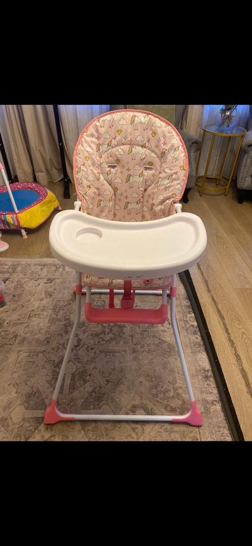 Buy & Sell Small Heath Birmingham - Photos for Pink foldable unicorn baby high chair