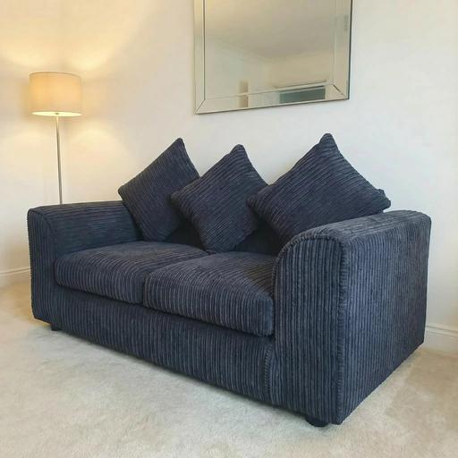 Buy & Sell Walsall Town Centre Walsall - Photos for NEW 2 Seater Black Sofa, Delivery Available