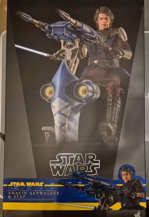 Buy & Sell Yeadon Leeds - Photos for Star Wars Hot Toys Anakin and Stap Speeder