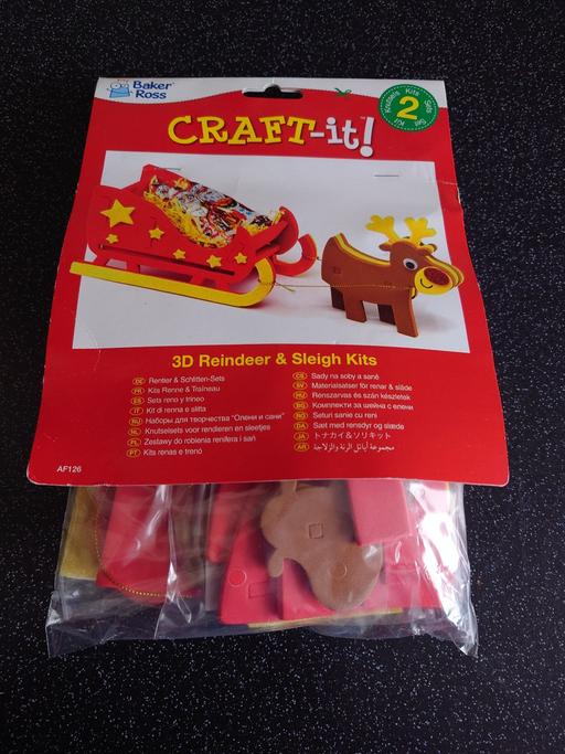 Buy & Sell Woodthorpe Charnwood - Photos for Craft it 3D reindeer and sleigh kits