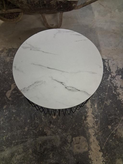 Buy & Sell Birmingham New Street Birmingham - Photos for round marble effect coffee table