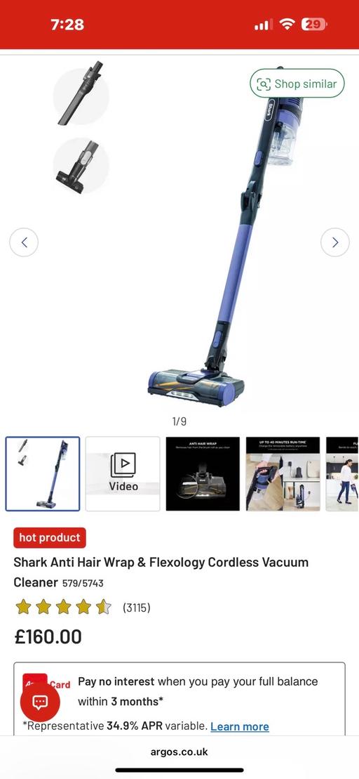 Buy & Sell Leamore Walsall - Photos for Shark cordless Hoover