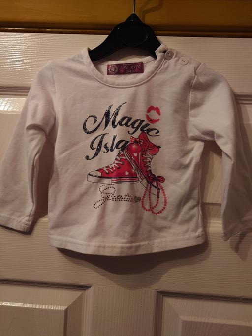 Buy & Sell Woodthorpe Charnwood - Photos for Baby girls white top size 12 months