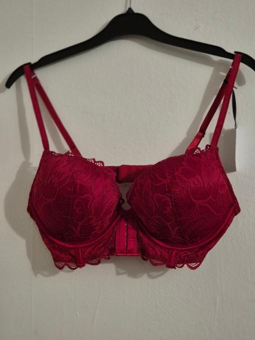 Buy & Sell Kimberworth Rotherham - Photos for Primark Collection Red Floral Lace Bra - 34B