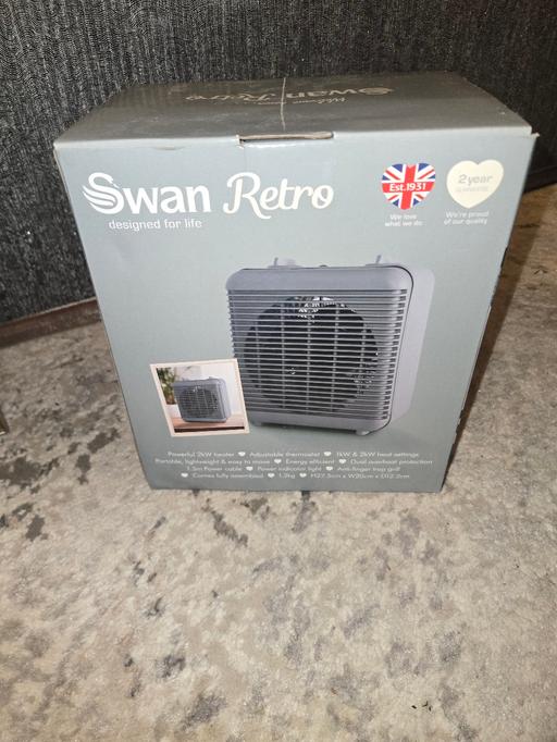 Buy & Sell Thamesmead South East London - Photos for Swan 2kw Fan Heater