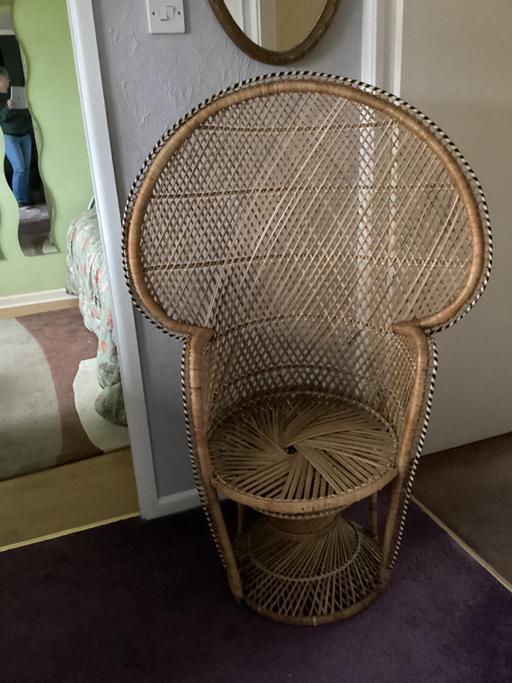 Buy & Sell Willenhall Walsall - Photos for Wicker Peacock Chair