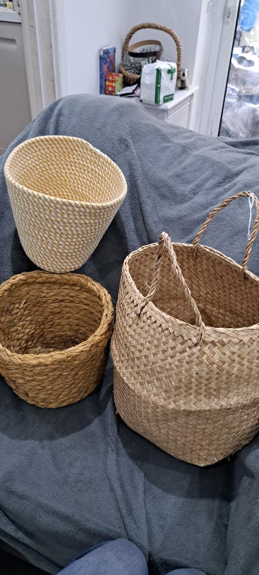 Buy & Sell Sutton Coldfield Birmingham - Photos for 3 Woven Bakets