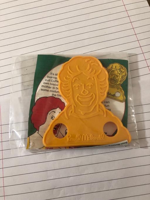 Buy & Sell Bamber Bridge South Ribble - Photos for Vintage McDonald’s Cookie Cutter - Happy Meal