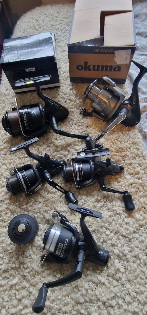 Buy & Sell Mottram Tameside - Photos for 5 fishing reels
