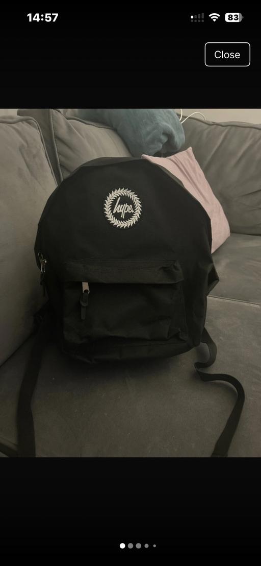 Buy & Sell West Bromwich Sandwell - Photos for Hype black backpack unisex