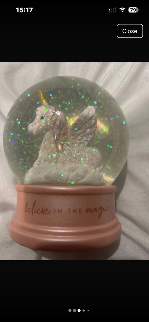 Buy & Sell West Bromwich Sandwell - Photos for Unicorn glitter snow globe