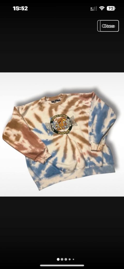 Buy & Sell West Bromwich Sandwell - Photos for Daisy street tie dye oversized jumper size 8