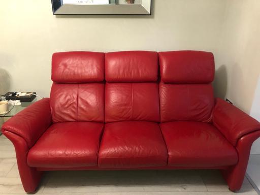 Buy & Sell Hill Top Sandwell - Photos for 3 seater leather sofa.