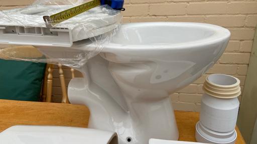 Buy & Sell Exeter City Centre Exeter - Photos for White, ceramic, Bog in Box. Brand new. Unused