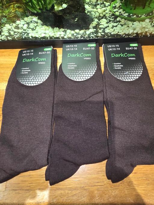 Buy & Sell Duckmanton Chesterfield - Photos for x3 pair of mens brown business socks