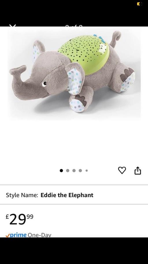 Buy & Sell Apley Telford and Wrekin - Photos for Elephant night light