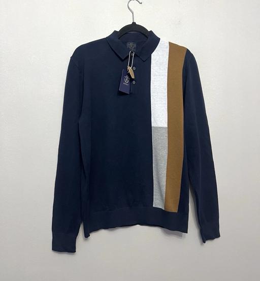 Buy & Sell Ilford Redbridge - Photos for Next Navy Knitted Pure Cotton Jumper Size M