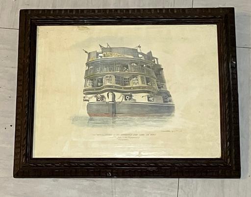 Buy & Sell Yeovil Somerset - Photos for Vintage Art rear of ship picture.