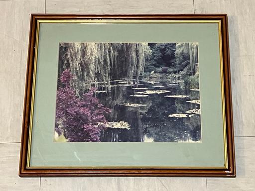 Buy & Sell Yeovil Somerset - Photos for Vintage Art Lake view under willow trees.