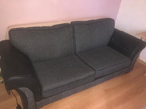 Buy & Sell New Moston Manchester - Photos for 3 seater fabric settee
