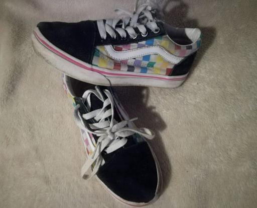 Buy & Sell Ffair Rhos Ceredigion - Wales - Photos for VANS Multi-Coloured Checkerboard Style