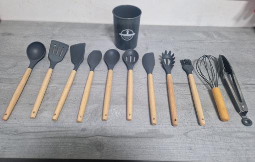 Buy & Sell Aston Birmingham - Photos for 11 Pieces Silicone Cooking Utensil Set