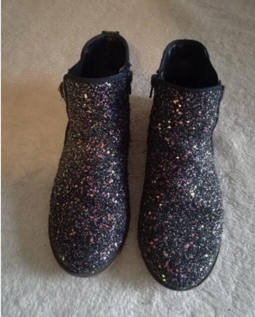 Buy & Sell Ffair Rhos Ceredigion - Wales - Photos for Girls Multi Glittery Navy Blue Party Boots