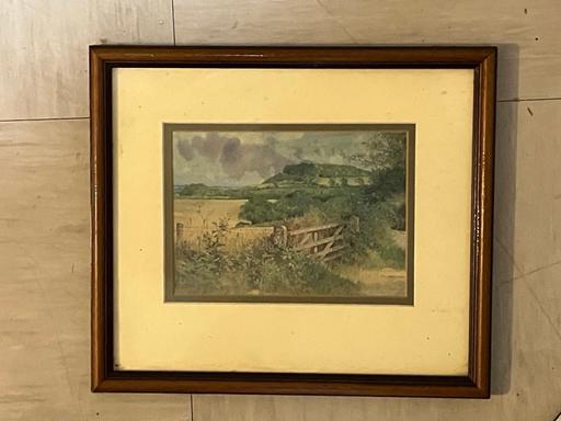 Buy & Sell Yeovil Somerset - Photos for Vintage Art - Wood Frame Country Side view.