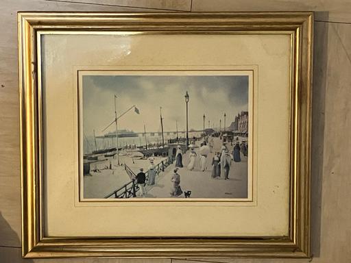 Buy & Sell Yeovil Somerset - Photos for Wall Art - Wooden frame sea side picture