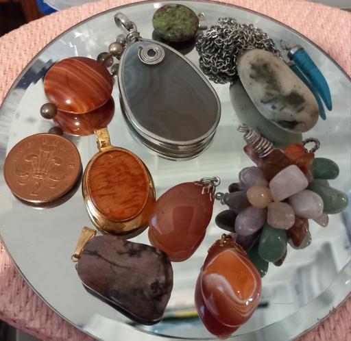 Buy & Sell Thatto Heath Saint Helens - Photos for 10 semi precious stone pendants