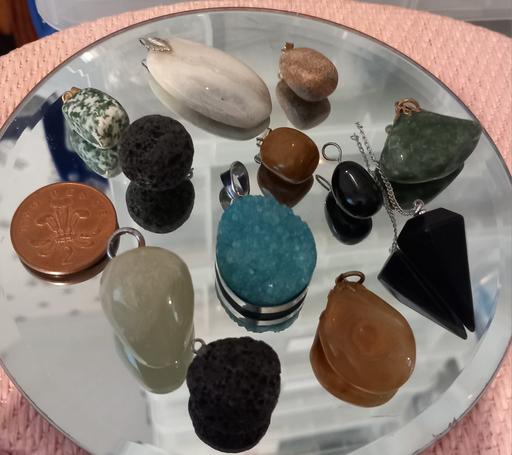 Buy & Sell Thatto Heath Saint Helens - Photos for 12 semi precious stone pendants lot 2