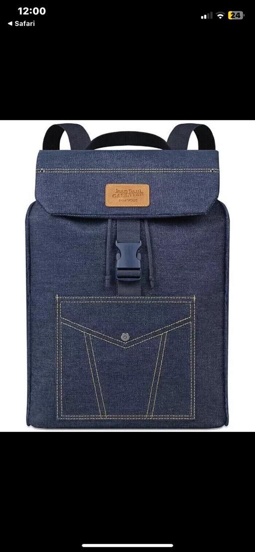 Buy & Sell Burnage Manchester - Photos for Jean Paul gaulteir denim backpack