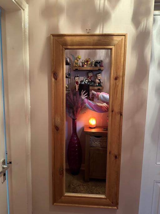 Buy & Sell Quarry Bank Dudley - Photos for Large wooden wall mirror