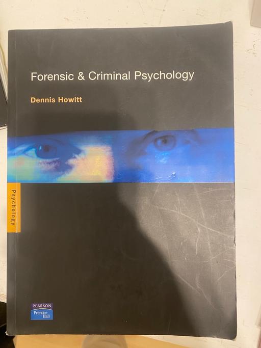 Buy & Sell East Finchley North London - Photos for Forensic and criminal psychology Denis howitt