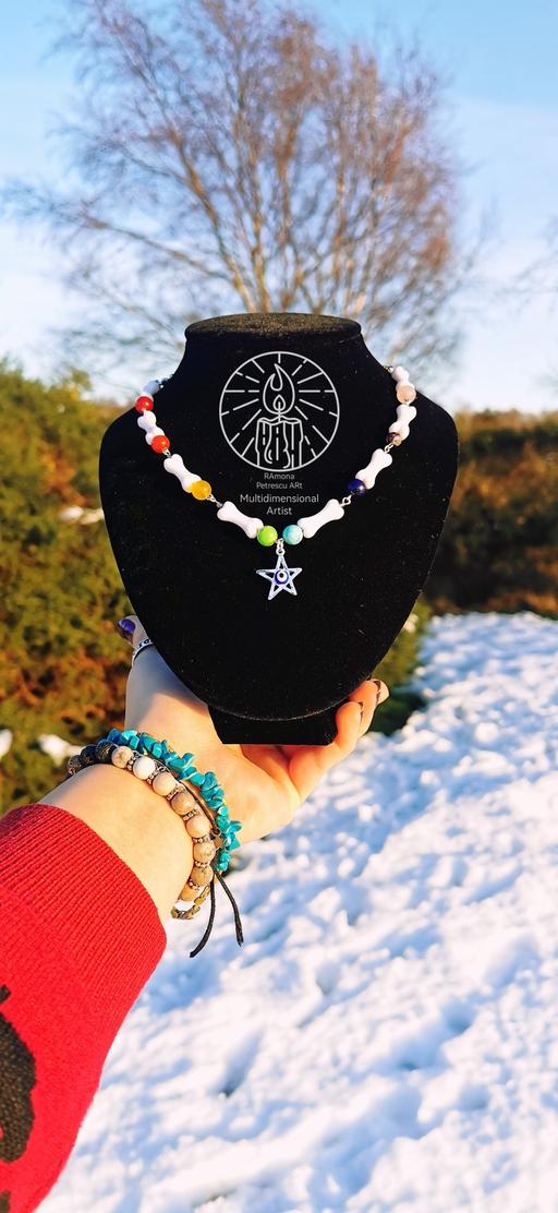 Buy & Sell Erdington Birmingham - Photos for 🌈Rainbow Crystal Bones Necklace