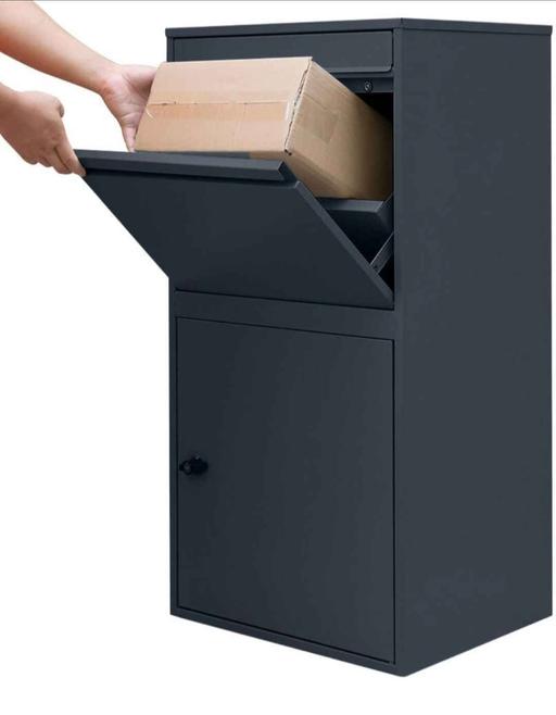 Buy & Sell Small Heath Birmingham - Photos for Large Lockable Parcel Box Dark Grey Front Doo