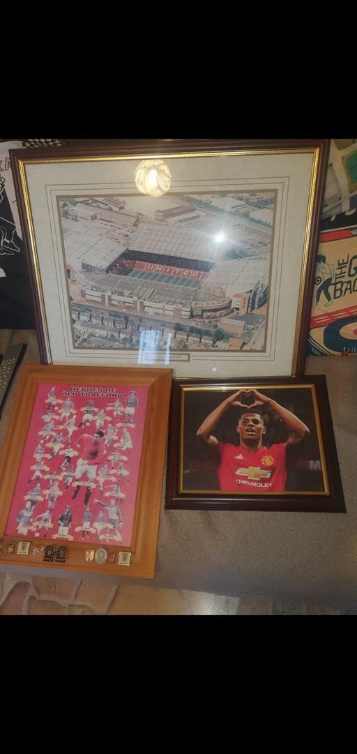 Buy & Sell Pensnett Dudley - Photos for Man Utd Pictures In Frames - Old Trafford,etc