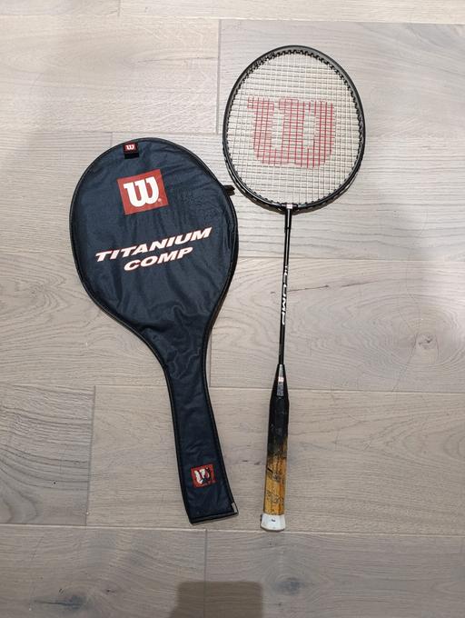 Buy & Sell All Saints East London - Photos for Wilson Titanium Comp Badminton Racket With Sl