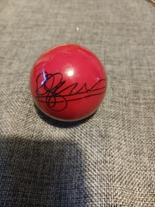 Buy & Sell Darlaston Walsall - Photos for SIGNED REANNE EVANS SNOOKER BALL