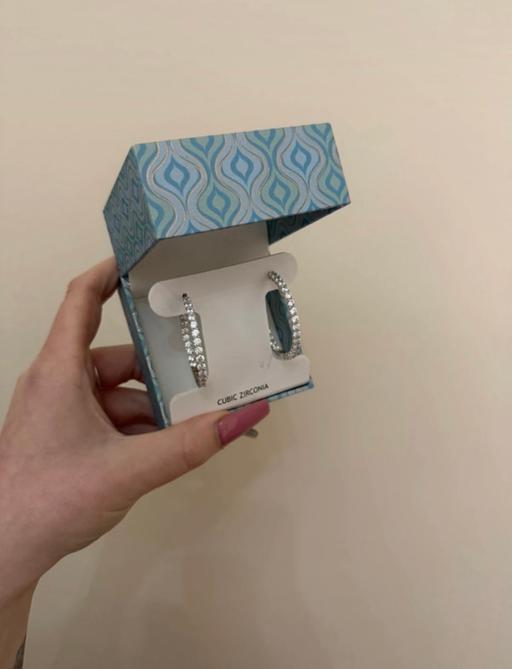 Buy & Sell Shrewsbury Shropshire - Photos for Silver hoop earrings