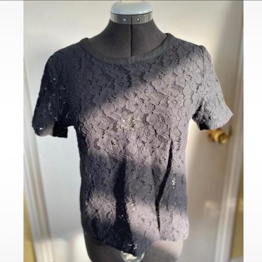 Buy & Sell Streatham South West London - Photos for Black Lacey T-shirt