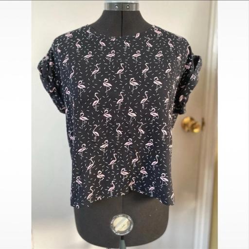 Buy & Sell Streatham Common South West London - Photos for Cropped top with flamingo print