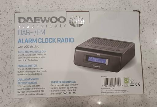 Buy & Sell Upper Walthamstow East London - Photos for New Daewoo DAB FM Alarm Clock with Radio