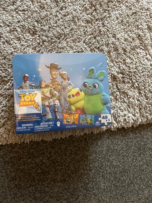 Buy & Sell Whiston Knowsley - Photos for Toystory puzzles in tin bread new