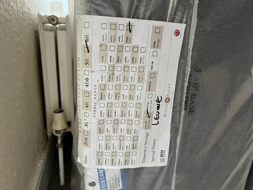 Buy & Sell Rednal Birmingham - Photos for NEW King Divan with drawers & H/board LEVINES