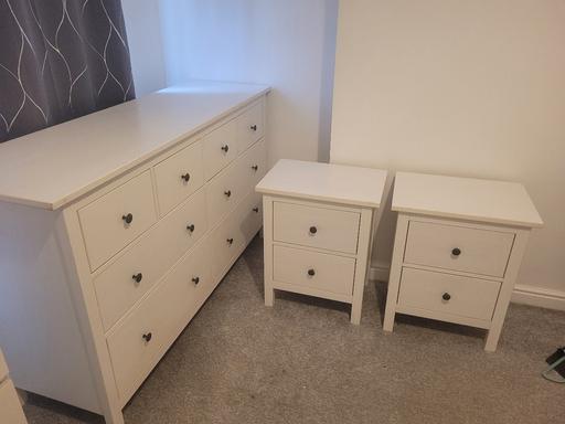 Buy & Sell Allenton Derby - Photos for IKEA Hemnes bedroom set. Drawers and Bedsides