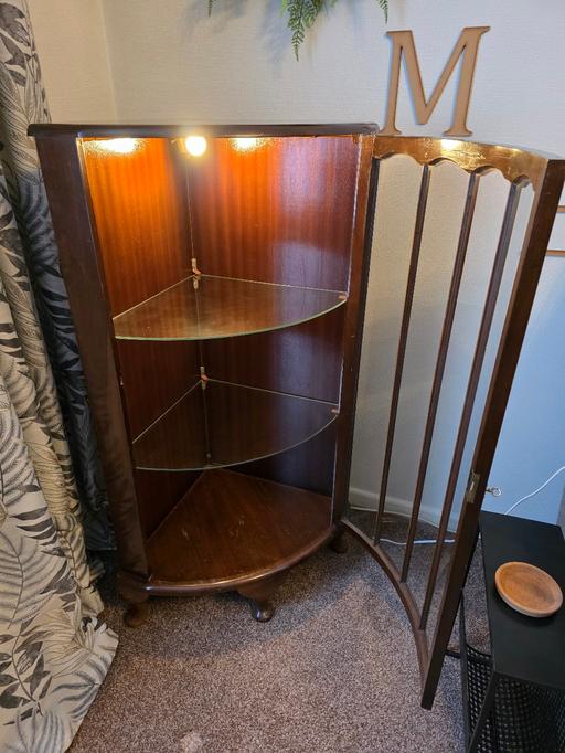 Buy & Sell Wilnecote Tamworth - Photos for Corner mahogany cabinet