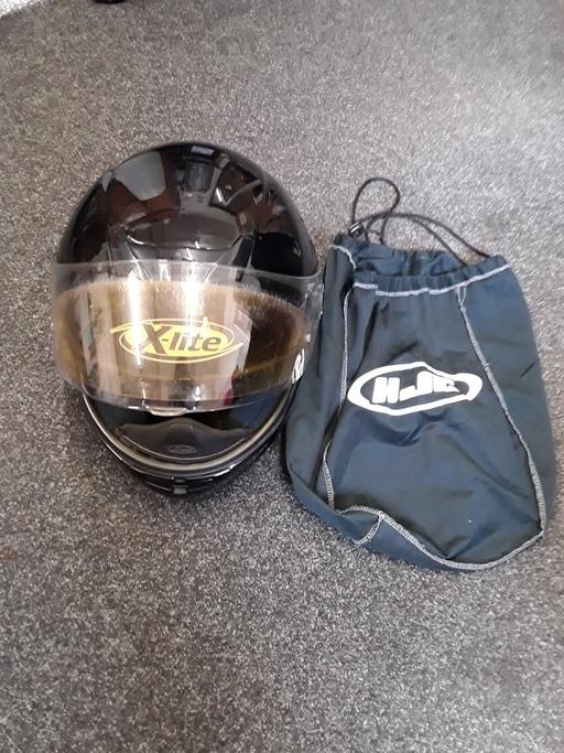 Vehicles Saint Pauls Trading Estate Tameside - Photos for LARGE X-LITE motorbike crash helmet