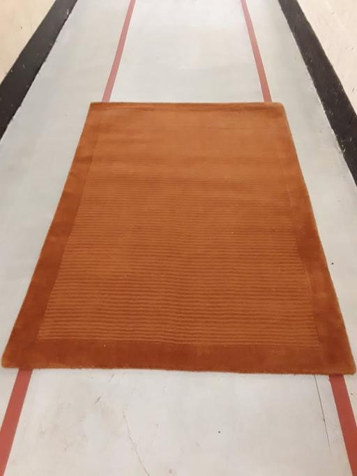 Buy & Sell Saint Pauls Trading Estate Tameside - Photos for Thick 4ft x 5.5ft terracotta Kukoon rug